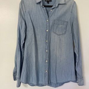 Jcrew Cotton Chambray Shirt S